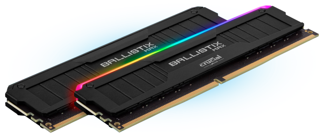 Crucial Ballistix MAX RGB 32Go (2x16Go) DDR4 4000 MHz