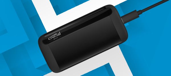 Crucial 500GB X8 Portable SSD USB 3.2 Gen 2 Type-C - Camera Gear