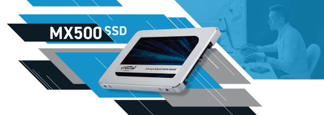 CRUCIAL - Disque SSD Interne - MX500 - 500Go