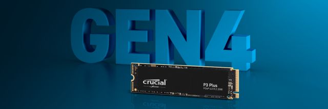 SSD CRUCIAL P3 Plus 2T M.2 2280 PCIe NVMe