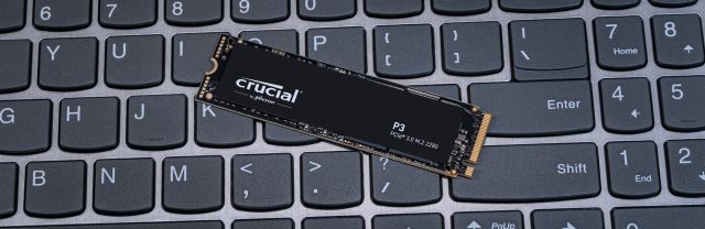 Crucial P3 2TB PCIe M.2 2280 SSD, CT2000P3SSD8