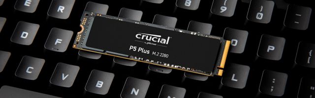 Crucial - ssd interne - p5 - 500go - m.2 nvme (ct500p5ssd8) CT500P5SSD8 -  Conforama