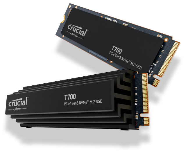 ▷ Crucial T700 M.2 2 To PCI Express 5.0 NVMe