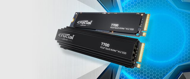 Crucial T700 4TB PCIe 5.0 x4 M.2 Internal SSD CT4000T700SSD3 B&H